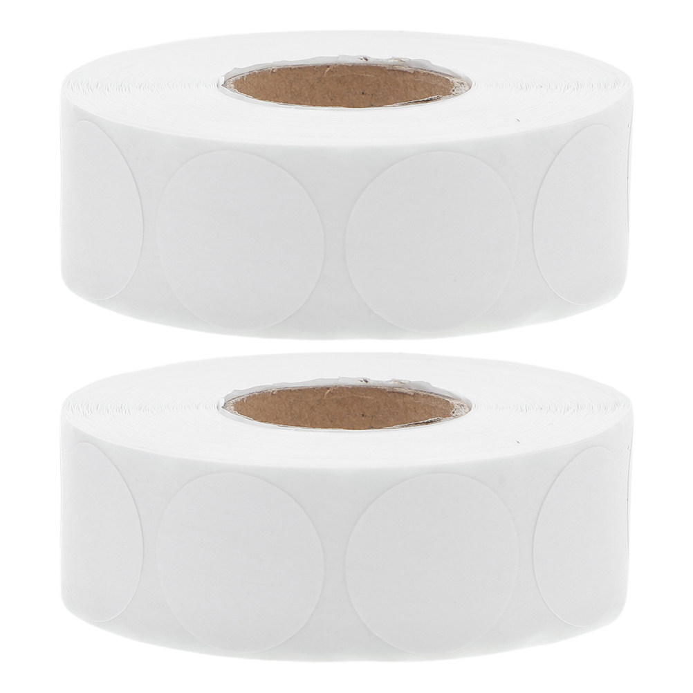 Food Storage Labels - 5 rollos de etiquetas adhesivas redondas,