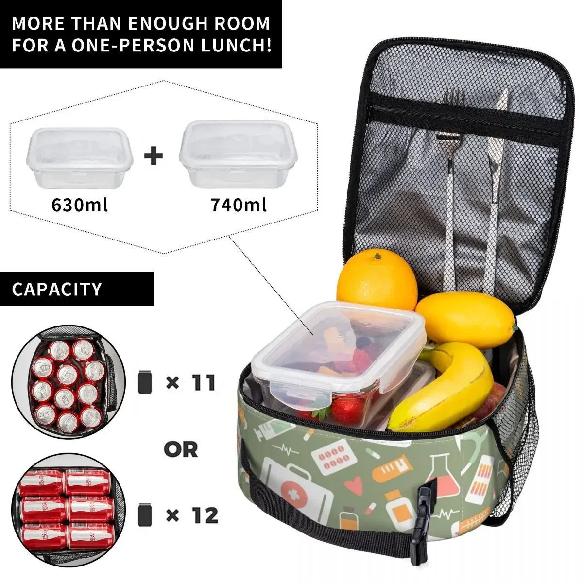 Bolsa térmica para el almuerzo - Food Storage Bag reseña y precio