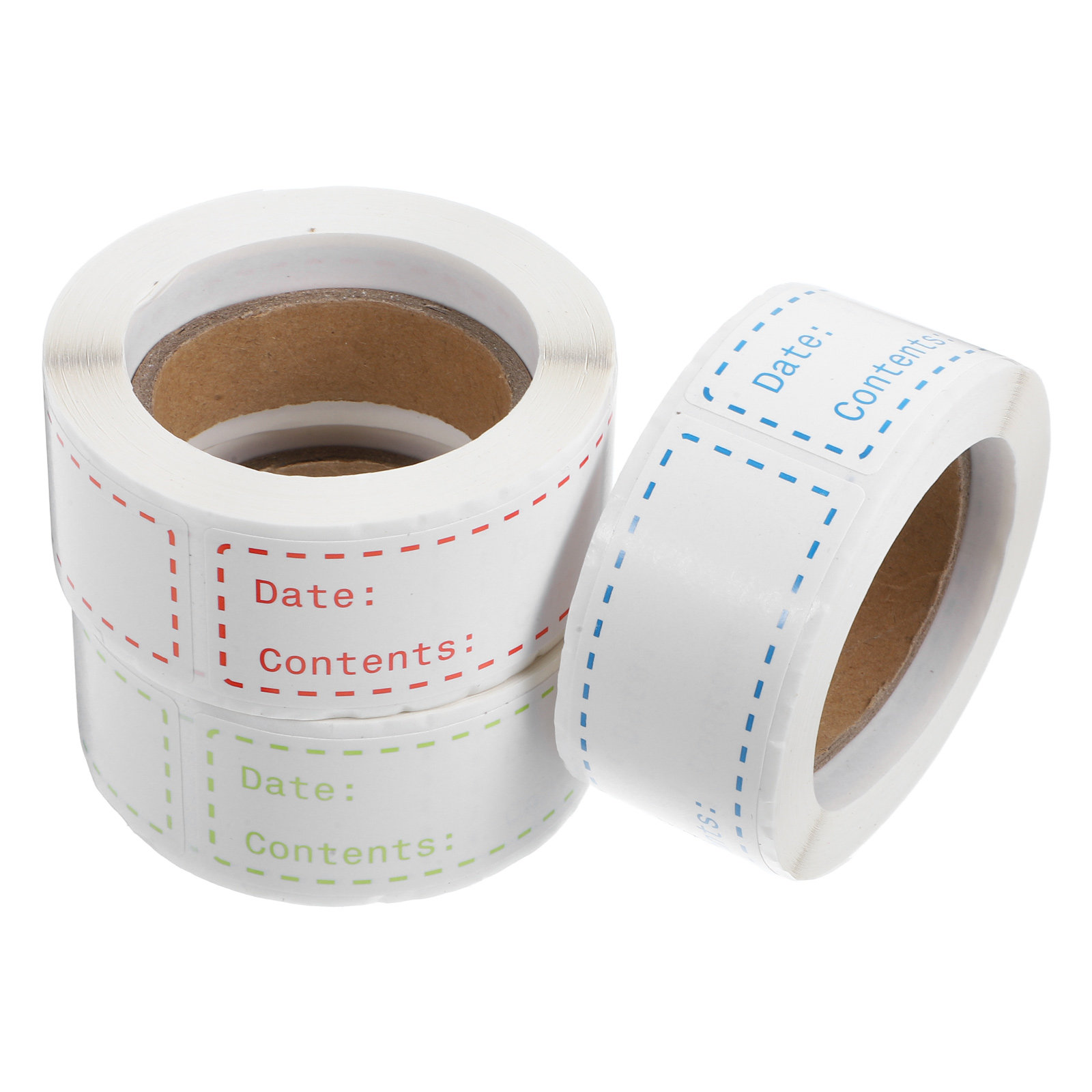 3 rollos de etiquetas adhesiva - Food Storage Labels reseña y precio