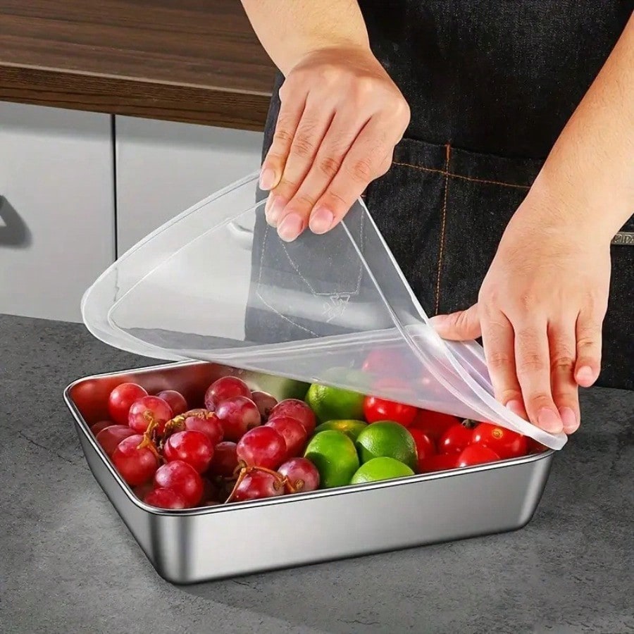 Paquete de 5 recipientes de ac - Food Storage Oven Safe reseña y precio