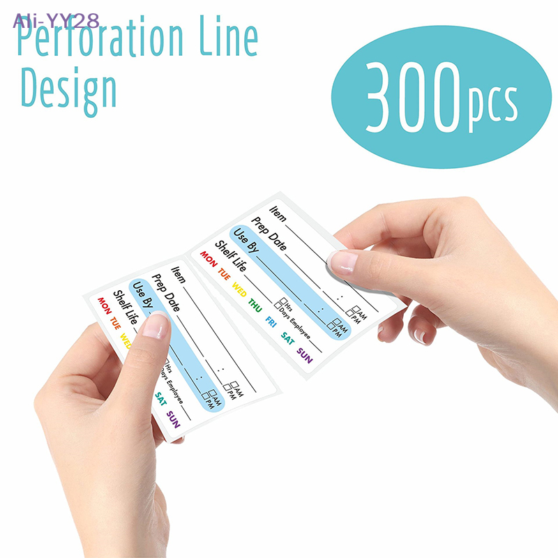 【YY28】300 Uds./Rollo de Etique - Food Storage Labels reseña y precio